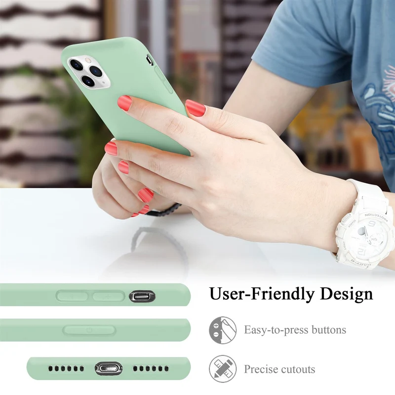 Cadorabo Hülle kompatibel mit Apple iPhone 11 PRO Schutzhülle aus flexiblem TPU Silikon