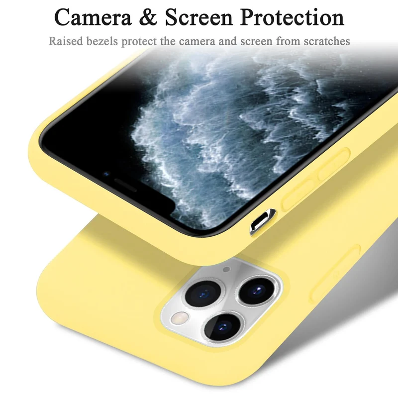 Cadorabo Hülle kompatibel mit Apple iPhone 11 PRO Schutzhülle aus flexiblem TPU Silikon