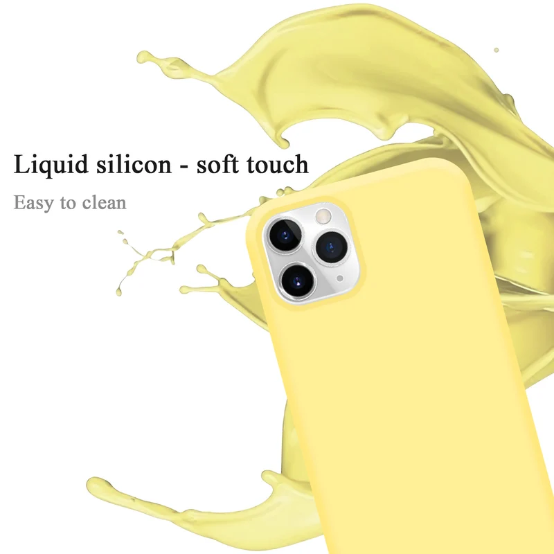 Cadorabo Hülle kompatibel mit Apple iPhone 11 PRO Schutzhülle aus flexiblem TPU Silikon
