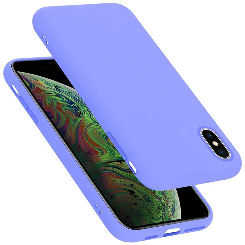 Cadorabo Hülle kompatibel mit Apple iPhone XS MAX Schutzhülle aus flexiblem TPU Silikon