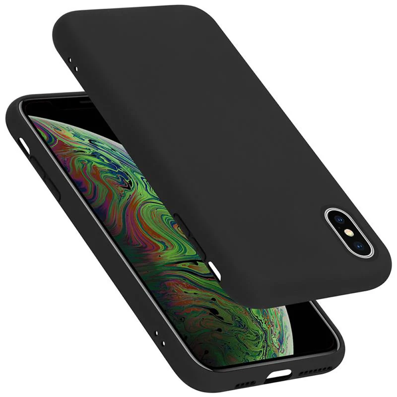 Cadorabo Hülle kompatibel mit Apple iPhone XS MAX Schutzhülle aus flexiblem TPU Silikon