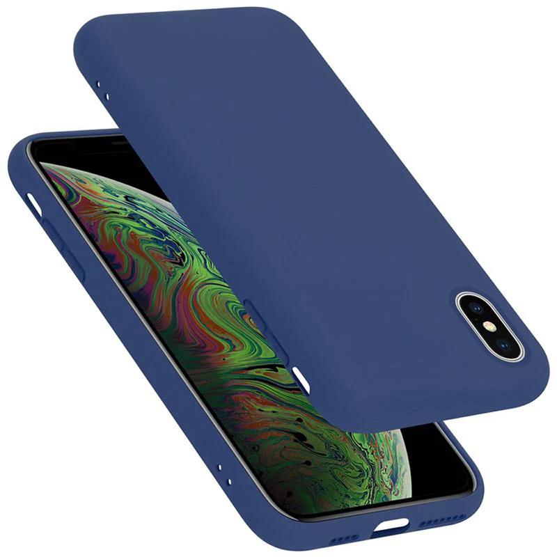 Cadorabo Hülle kompatibel mit Apple iPhone XS MAX Schutzhülle aus flexiblem TPU Silikon