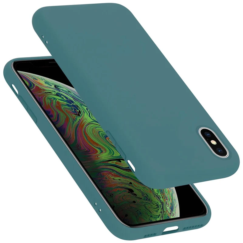 Cadorabo Hülle kompatibel mit Apple iPhone XS MAX Schutzhülle aus flexiblem TPU Silikon