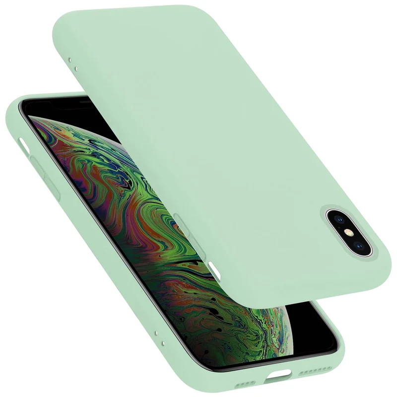 Cadorabo Hülle kompatibel mit Apple iPhone XS MAX Schutzhülle aus flexiblem TPU Silikon