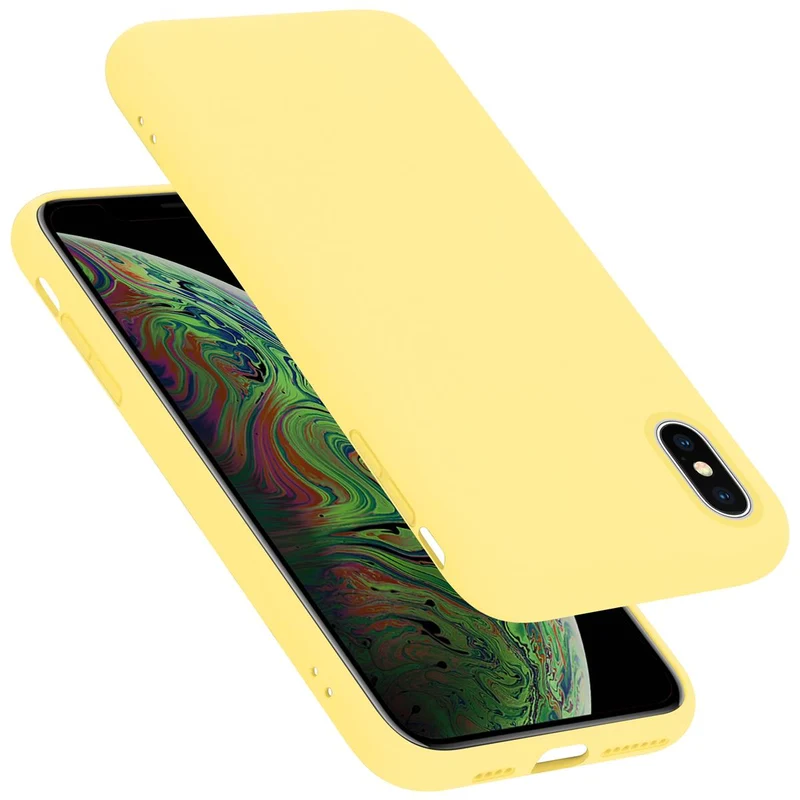 Cadorabo Hülle kompatibel mit Apple iPhone XS MAX Schutzhülle aus flexiblem TPU Silikon