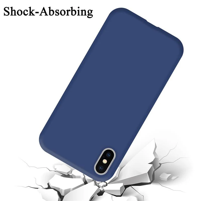 Cadorabo Hülle kompatibel mit Apple iPhone XS MAX Schutzhülle aus flexiblem TPU Silikon