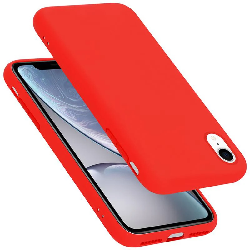 Cadorabo Hülle kompatibel mit Apple iPhone XR Schutzhülle aus flexiblem TPU Silikon