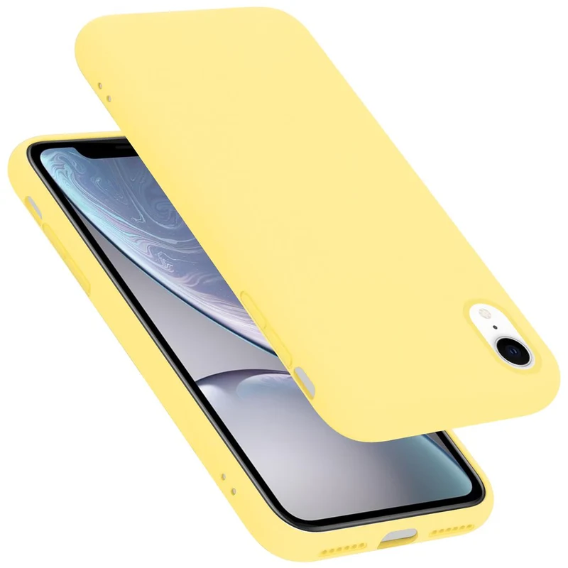 Cadorabo Hülle kompatibel mit Apple iPhone XR Schutzhülle aus flexiblem TPU Silikon