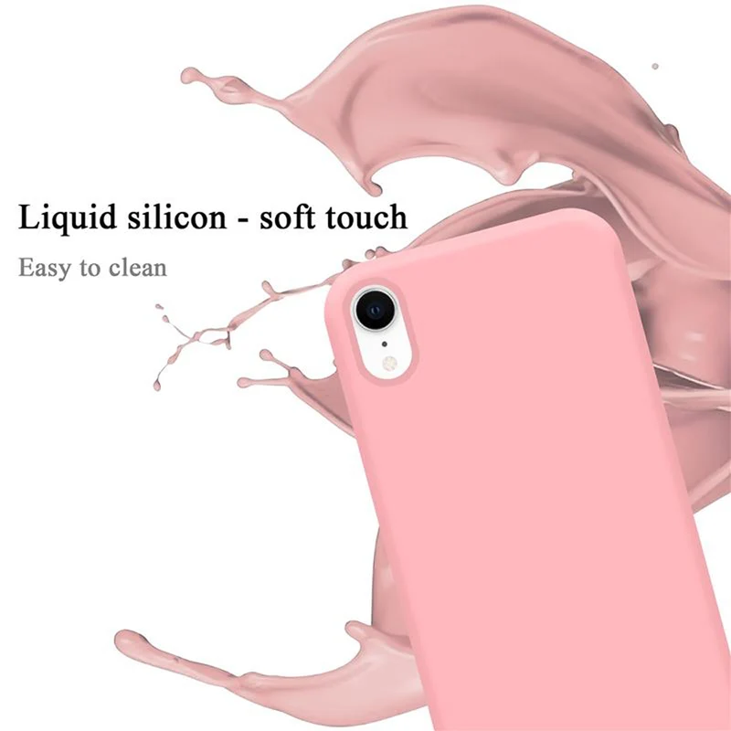 Cadorabo Hülle kompatibel mit Apple iPhone XR Schutzhülle aus flexiblem TPU Silikon