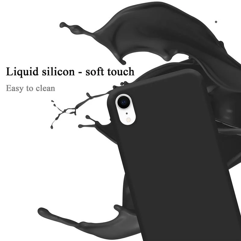 Cadorabo Hülle kompatibel mit Apple iPhone XR Schutzhülle aus flexiblem TPU Silikon