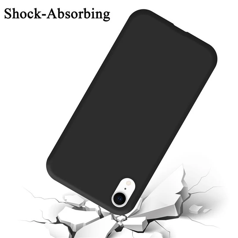 Cadorabo Hülle kompatibel mit Apple iPhone XR Schutzhülle aus flexiblem TPU Silikon