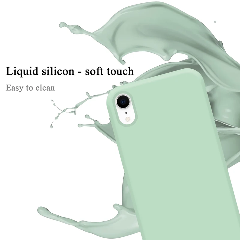 Cadorabo Hülle kompatibel mit Apple iPhone XR Schutzhülle aus flexiblem TPU Silikon
