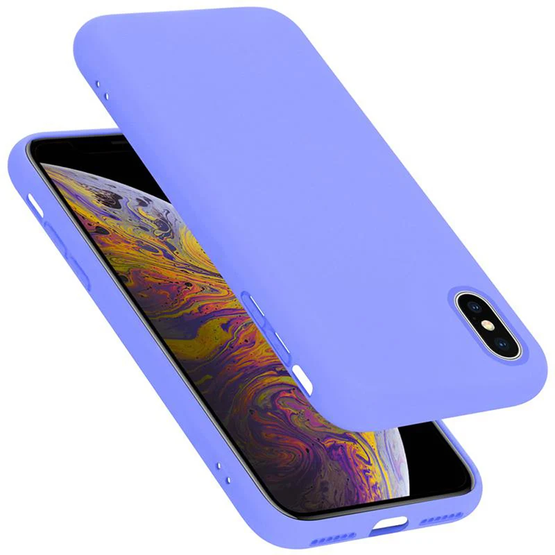 Cadorabo Hülle kompatibel mit Apple iPhone X / XS Schutzhülle aus flexiblem TPU Silikon