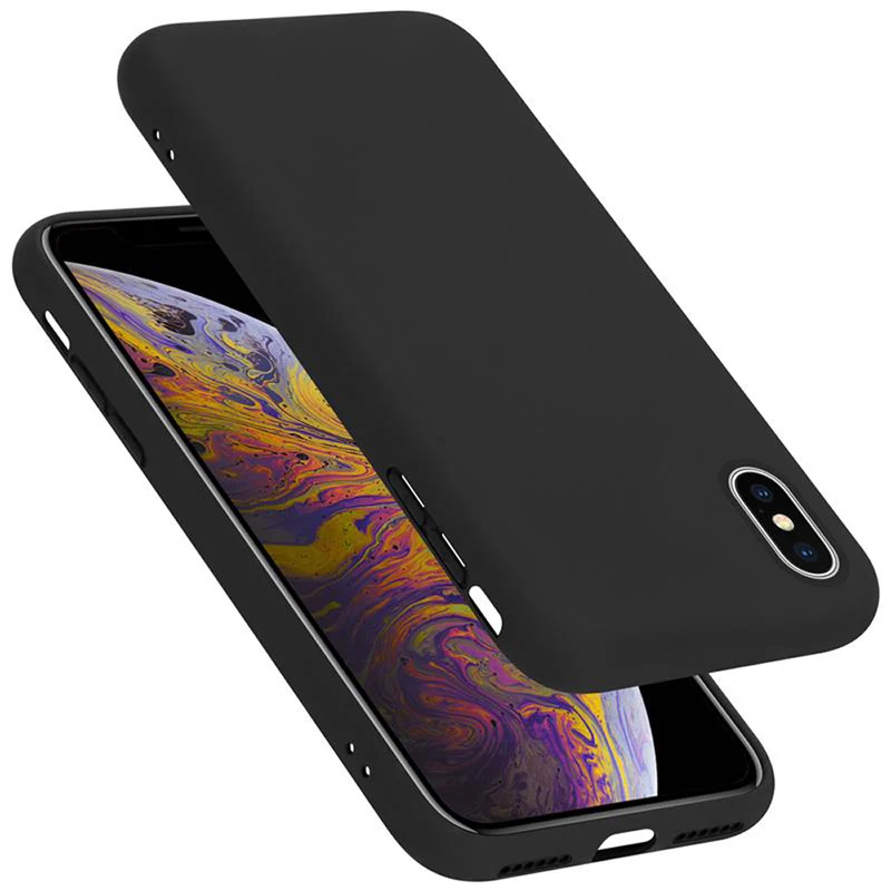 Cadorabo Hülle kompatibel mit Apple iPhone X / XS Schutzhülle aus flexiblem TPU Silikon