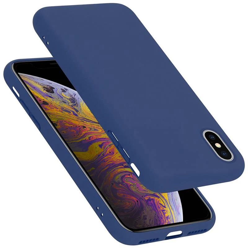 Cadorabo Hülle kompatibel mit Apple iPhone X / XS Schutzhülle aus flexiblem TPU Silikon