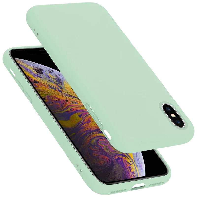 Cadorabo Hülle kompatibel mit Apple iPhone X / XS Schutzhülle aus flexiblem TPU Silikon