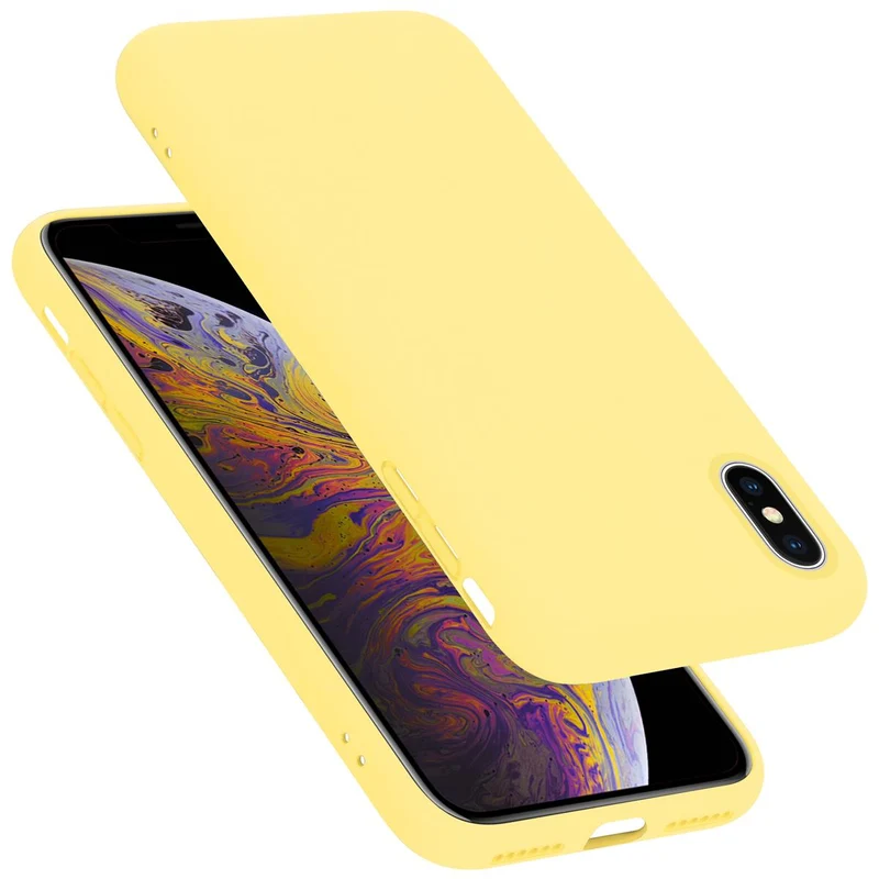 Cadorabo Hülle kompatibel mit Apple iPhone X / XS Schutzhülle aus flexiblem TPU Silikon