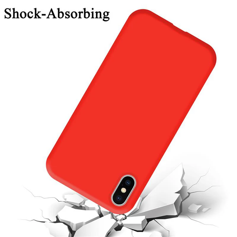 Cadorabo Hülle kompatibel mit Apple iPhone X / XS Schutzhülle aus flexiblem TPU Silikon