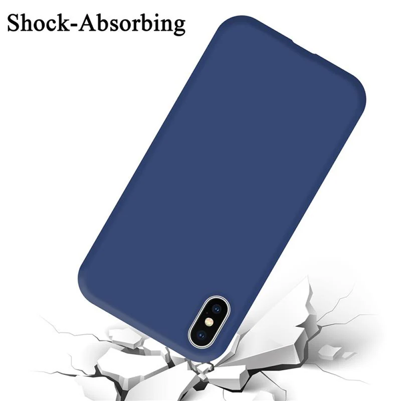 Cadorabo Hülle kompatibel mit Apple iPhone X / XS Schutzhülle aus flexiblem TPU Silikon