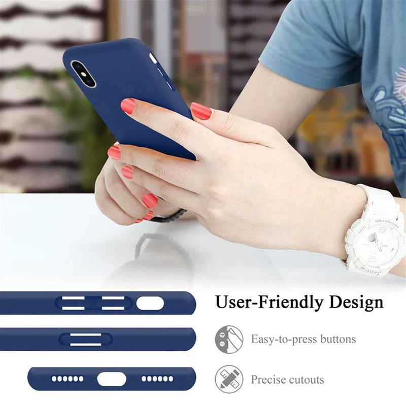 Cadorabo Hülle kompatibel mit Apple iPhone X / XS Schutzhülle aus flexiblem TPU Silikon