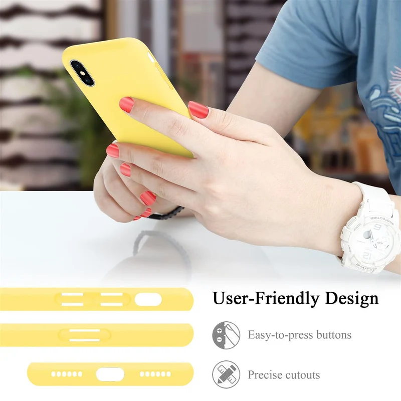 Cadorabo Hülle kompatibel mit Apple iPhone X / XS Schutzhülle aus flexiblem TPU Silikon