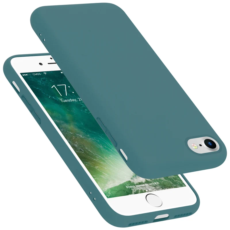 Cadorabo Hülle kompatibel mit Apple iPhone 7 / 7S / 8 / SE 2020 Schutzhülle aus flexiblem TPU Silikon