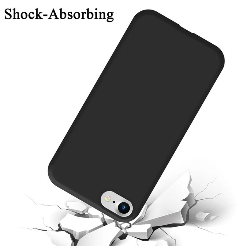 Cadorabo Hülle kompatibel mit Apple iPhone 7 / 7S / 8 / SE 2020 Schutzhülle aus flexiblem TPU Silikon
