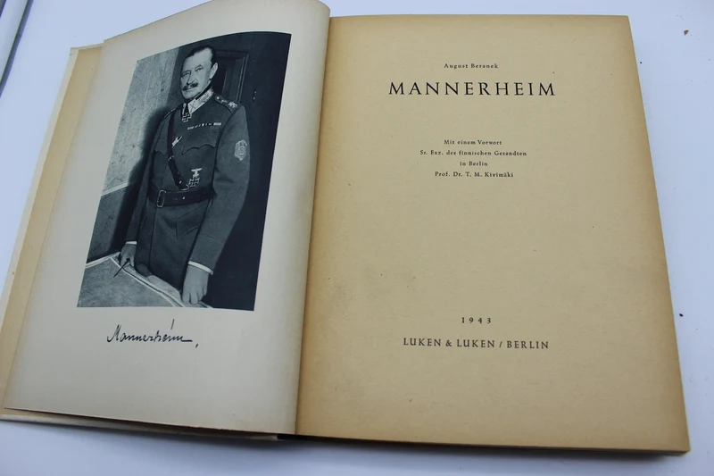 "Mannerheim" - August Beranek - 1943