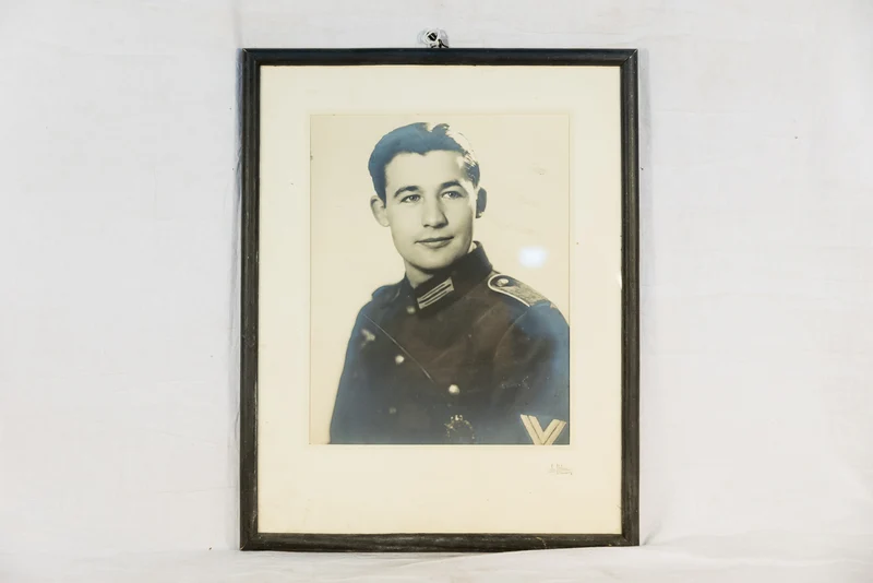Portraitfoto im Rahmen 45x35 cm