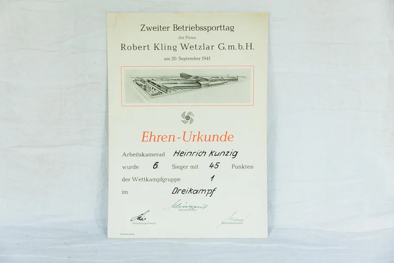 #4 Urkunde nur Sportler