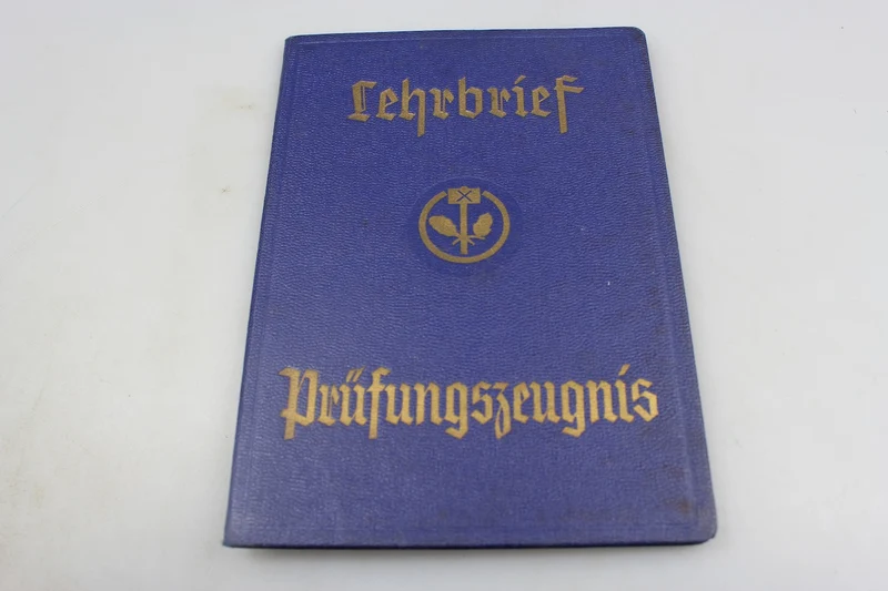 Urkunde Verband der Handwerker des Reiches