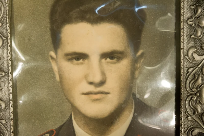 Luftwaffe Studiofoto im Rahmen 29x23 cm