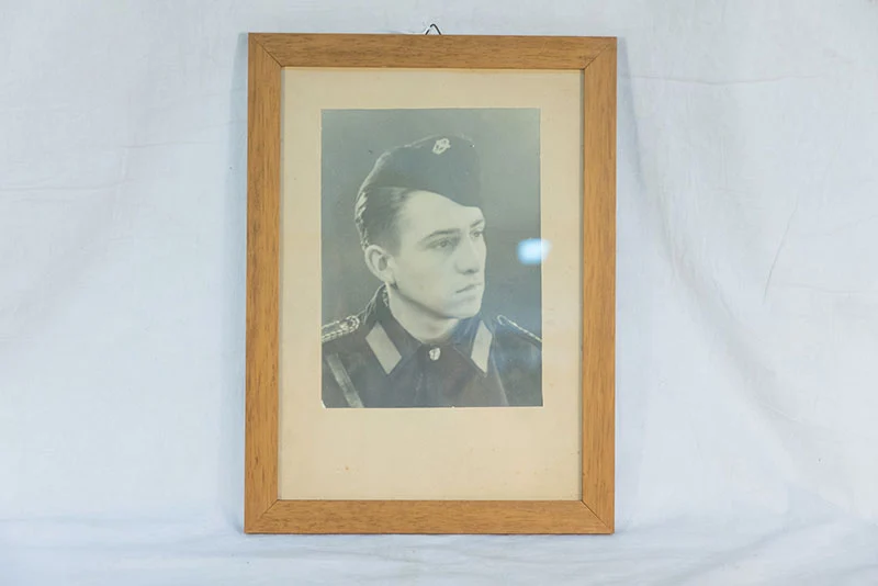 Feuerwehrwerk Atelierfoto im Rahmen 38x28 cm