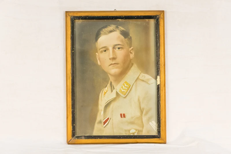 Porträtfoto der Luftwaffe im Rahmen 43x33 cm
