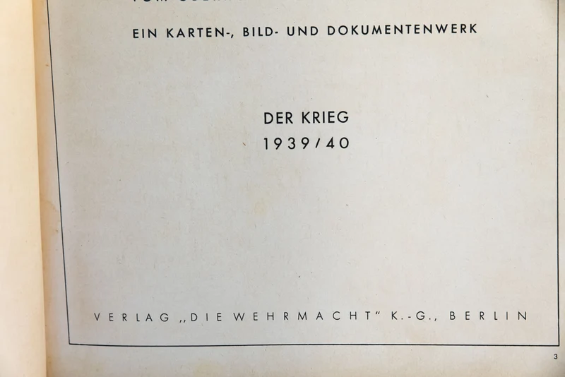 "WEHRMACHTBERICHTE WELTGESCHICHTE" OKW- 1939/40