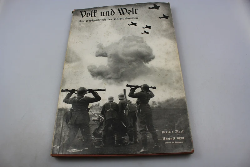 „Volk un Welt“, August 1939