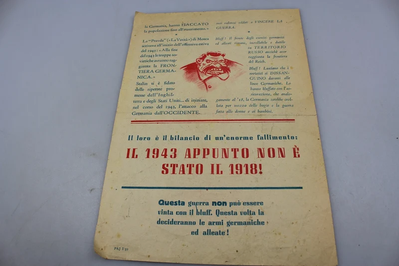 PNF-Propaganda-Flugblatt