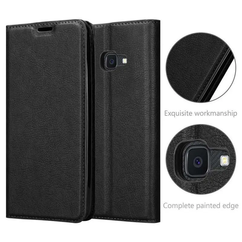 Cadorabo Hülle kompatibel mit Samsung Galaxy XCover 4 / XCover 4s Schutzhülle mit Magnetverschluss, Standfunktion und Kartenfach