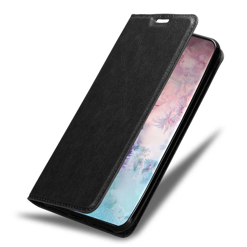 Cadorabo Hülle kompatibel mit Samsung Galaxy NOTE 10 PLUS Schutzhülle mit Magnetverschluss, Standfunktion und Kartenfach