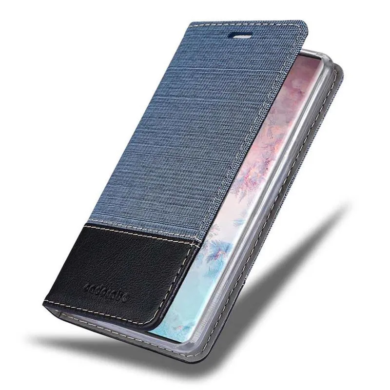 Cadorabo Hülle kompatibel mit Samsung Galaxy NOTE 10 PLUS Schutzhülle mit Magnetverschluss, Standfunktion und Kartenfach