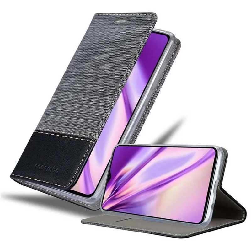 Cadorabo Hülle kompatibel mit Xiaomi RedMi NOTE 8 PRO Schutzhülle mit Magnetverschluss, Standfunktion und Kartenfach