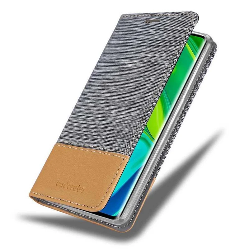 Cadorabo Hülle kompatibel mit Xiaomi RedMi NOTE 10 4G / RedMi NOTE 10S Schutzhülle mit Magnetverschluss, Standfunktion und Kartenfach