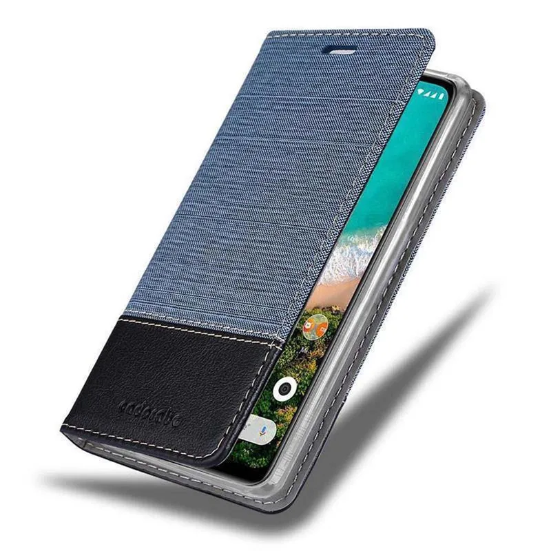 Cadorabo Hülle kompatibel mit Xiaomi Mi CC9 Schutzhülle mit Magnetverschluss, Standfunktion und Kartenfach