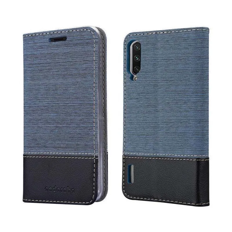 Cadorabo Hülle kompatibel mit Xiaomi Mi A3 Schutzhülle mit Magnetverschluss, Standfunktion und Kartenfach