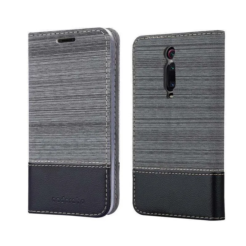 Cadorabo Hülle kompatibel mit Xiaomi Mi 9T / Mi 9T PRO / RedMi K20 / RedMi K20 PRO Schutzhülle mit Magnetverschluss, Standfunktion und Kartenfach