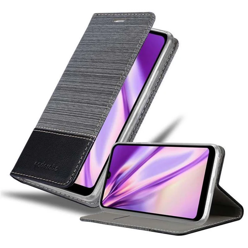 Cadorabo Hülle kompatibel mit WIKO VIEW 3 LITE Schutzhülle mit Magnetverschluss, Standfunktion und Kartenfach