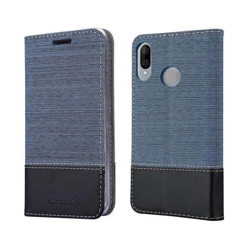Cadorabo Hülle kompatibel mit WIKO VIEW 3 LITE Schutzhülle mit Magnetverschluss, Standfunktion und Kartenfach