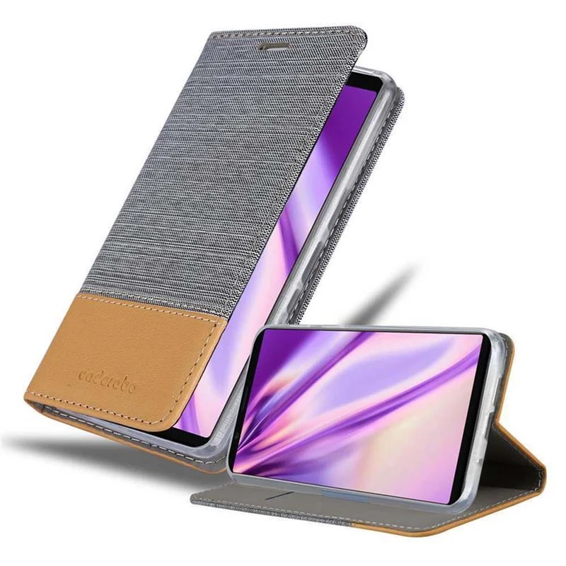 Cadorabo Hülle kompatibel mit Sony Xperia 5 Schutzhülle mit Magnetverschluss, Standfunktion und Kartenfach