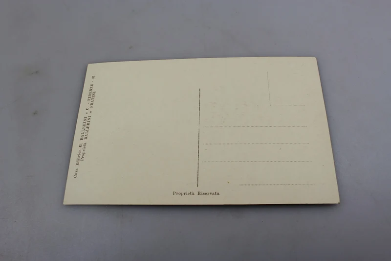 Postkarte mit Emanuele Filiberto II