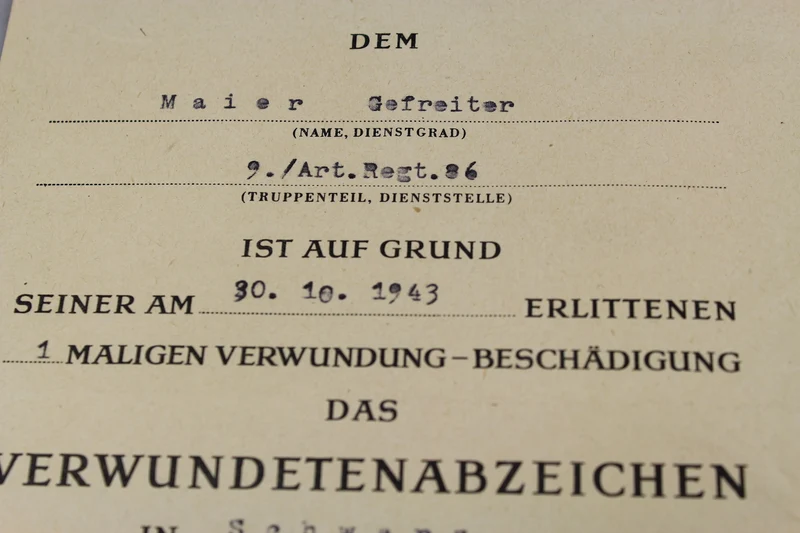 Zertifiziert für Wunden dritter Klasse